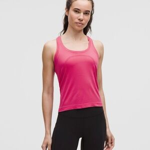 Lululemon Athletica Swiftly Pink Tank Top
